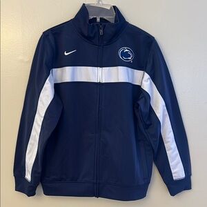 Nike Kids Blue and White Jacket